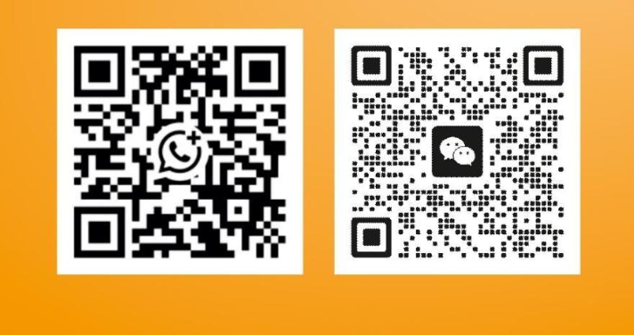 WeChat and WhatsApp QR